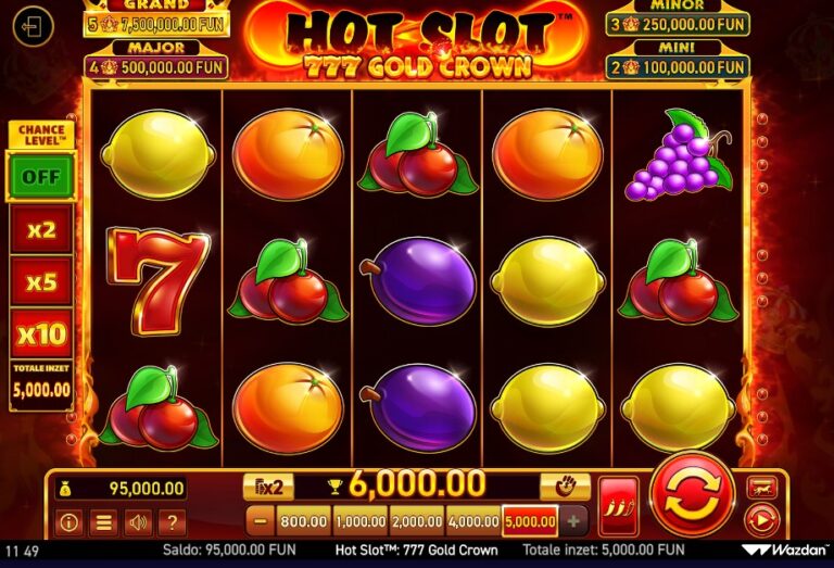 Screenshot 2 van Hot Slot 777 Gold Crown